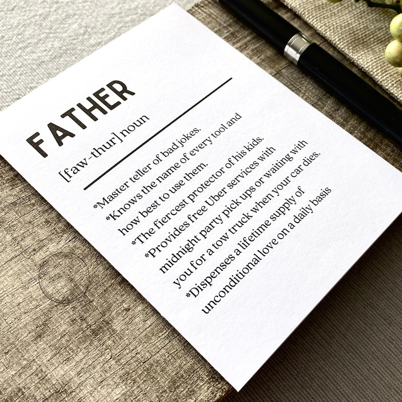 Happy Father's Day Card | Birthday Greeting Card for Dad