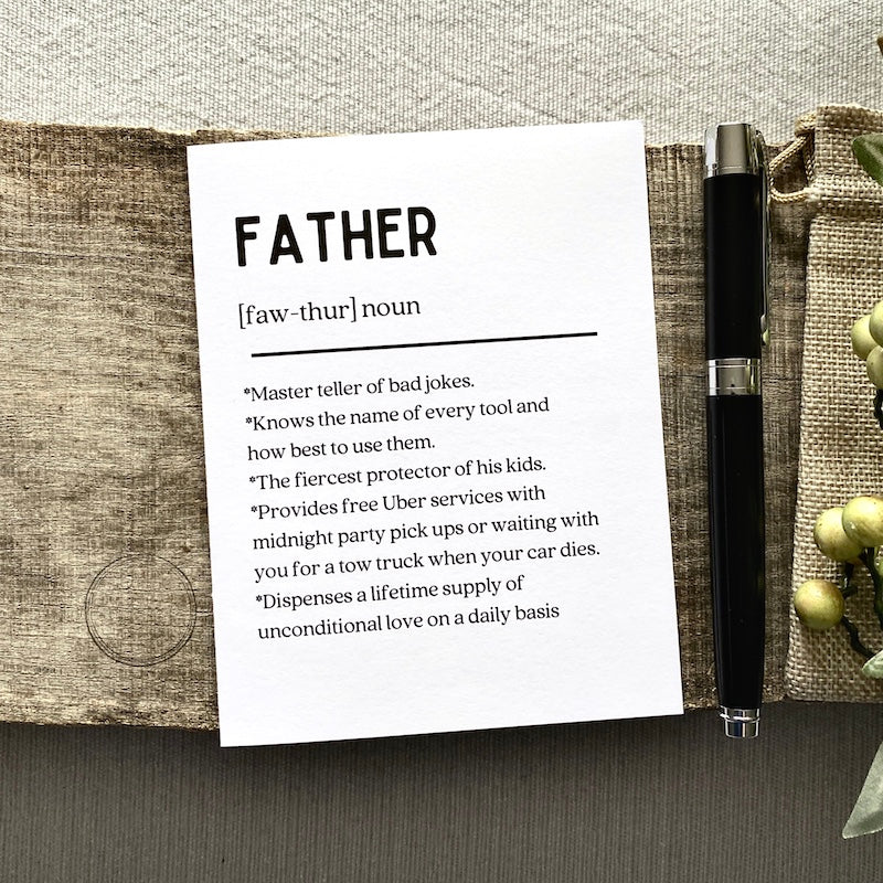 Happy Father's Day Card | Birthday Greeting Card for Dad