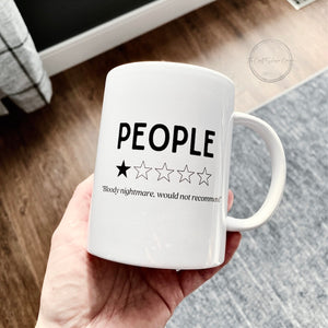 Introvert Ceramic Mug | Anti Social Coffee Tea Cup