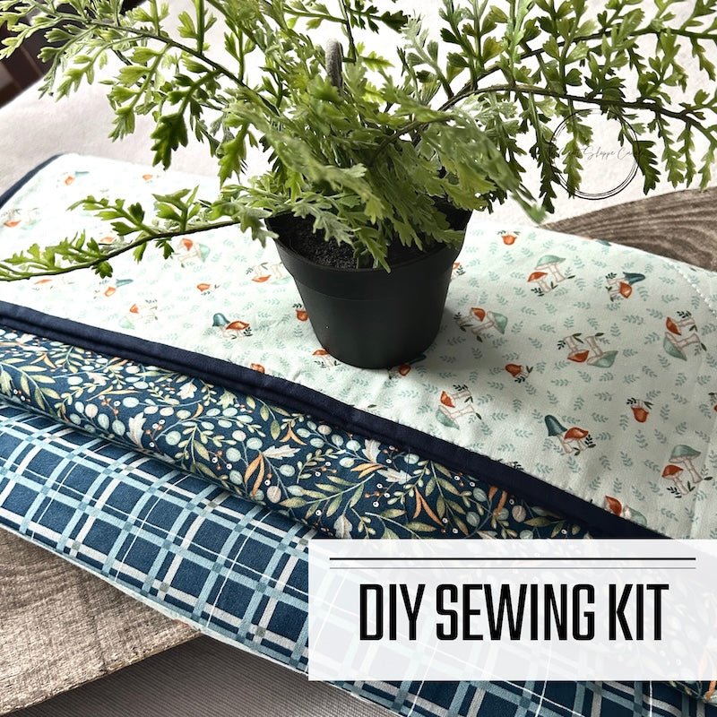 Sewing Kit | Quilted Table Runner for Home - The Craft Shoppe Canada