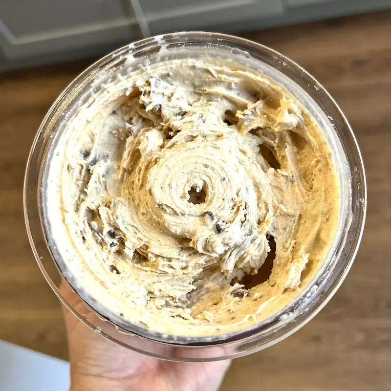 Ice cream, made from the recipe in this blog post.