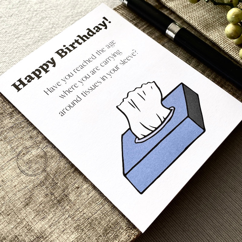 Old Age Birthday Card | Sarcastic and Funny Over the Hill Joke
