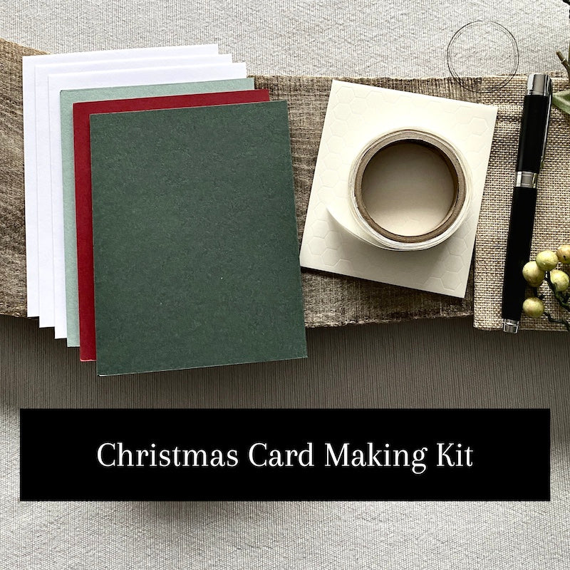 Christmas Card Making Kit | Adult Craft Kit