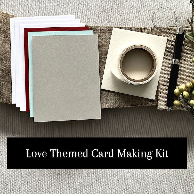 Valentine and Anniversary Card Making Kit | Craft Kit for Adults