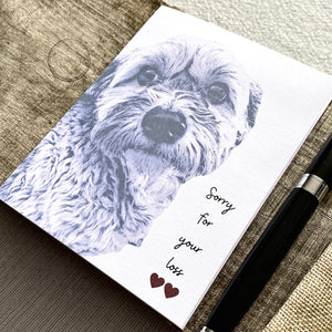 Greeting Card for Loss of Pet | Rainbow Bridge Sympathy Card