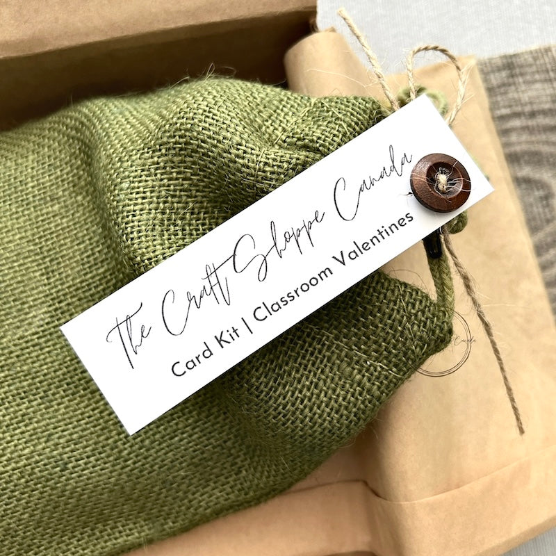 A look at how valentine kits are packaged.