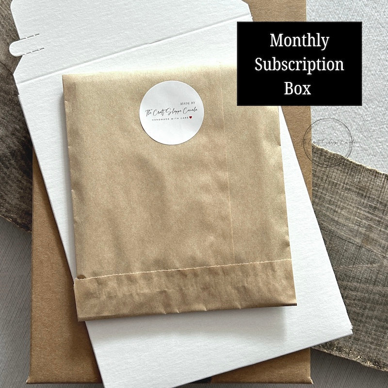 Monthly Subscription Box | Handmade Greeting Card Kits