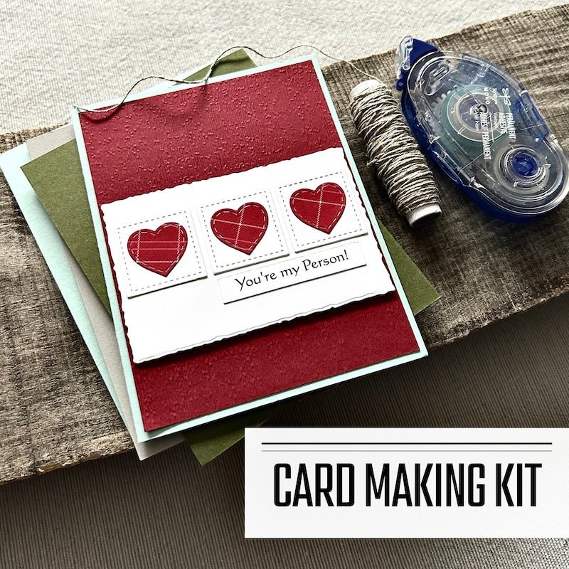 Card Making Kit | Love Themed Cards - The Craft Shoppe Canada