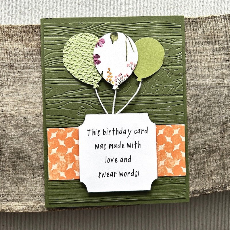Card Making Kit | Snarky Humorous Cards - The Craft Shoppe Canada