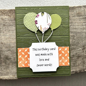 Card Making Kit | Snarky Humorous Cards - The Craft Shoppe Canada