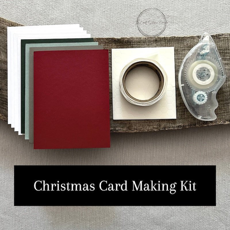 Christmas Card Kit | DIY Handmade Card Craft Box - The Craft Shoppe Canada