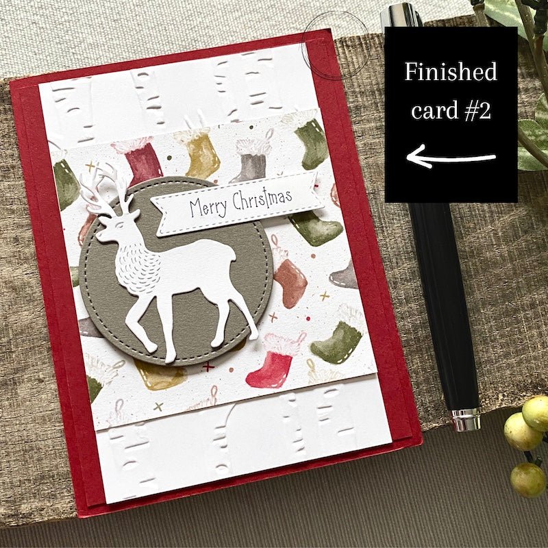 Christmas Card Making Kit | Adult Craft Kit - The Craft Shoppe Canada