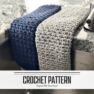 Crochet Pattern | Washcloths/Dishcloths - The Craft Shoppe Canada