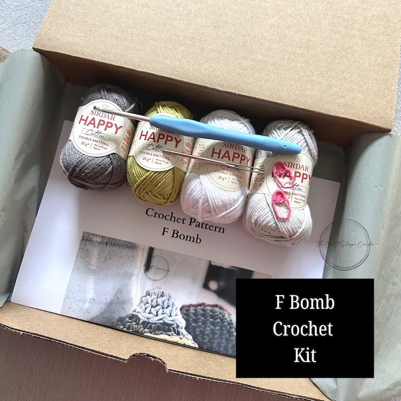 DIY Crochet Kit | F Bomb Amigurumi Project - The Craft Shoppe Canada