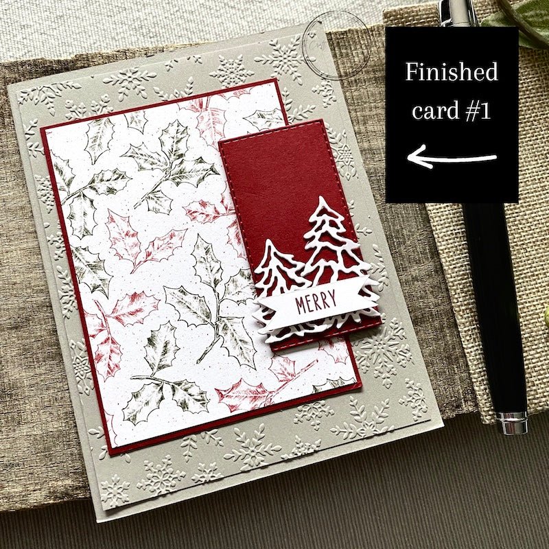 Festive Card Making Kit | Handmade Christmas Cards - The Craft Shoppe Canada