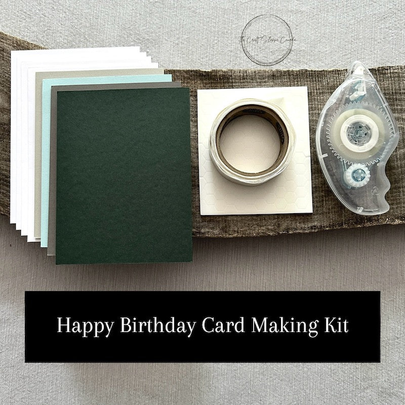 Happy Birthday Card Kit | Gifts for Crafters - The Craft Shoppe Canada