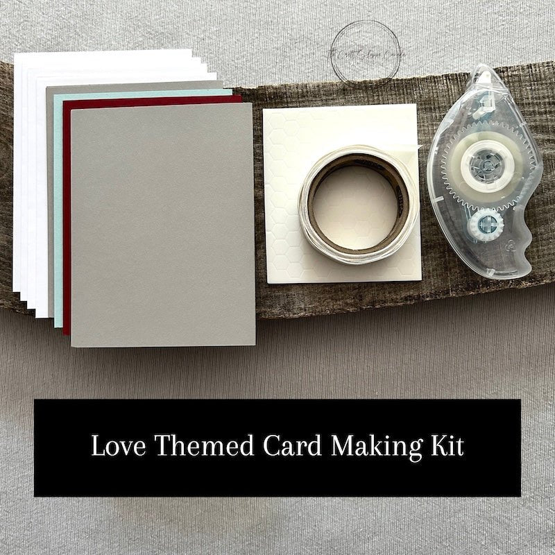 Love Themed Card Kit | DIY Craft Project Box - The Craft Shoppe Canada