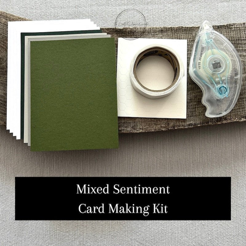 Mixed Sentiment Card Making Kit | Happy Birthday, Sympathy, and Thank You Cards - The Craft Shoppe Canada