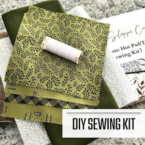 Sewing Kit | Quilted Pot Holder/Trivet - The Craft Shoppe Canada