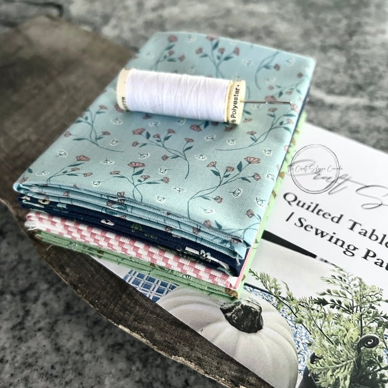 Sewing Kit | Quilted Table Runner for Home - The Craft Shoppe Canada