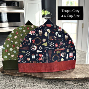 Tea Cozy 4 - 5 Cup Size | Quilted Teapot Cover - The Craft Shoppe Canada