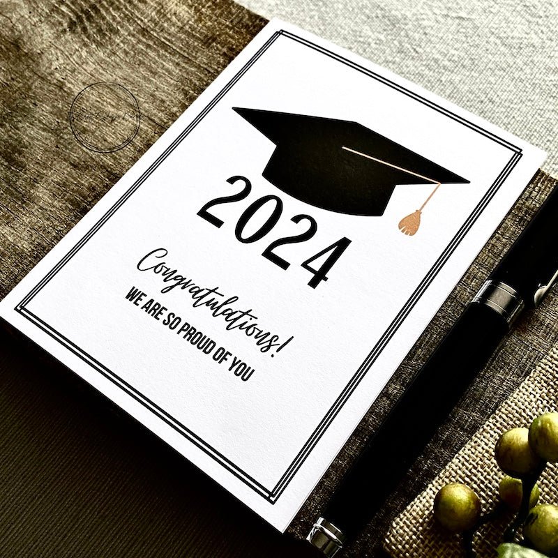 Class of 2024 Graduation Card | Congratulations Gift | End of School Year Celebration - The Craft Shoppe Canada