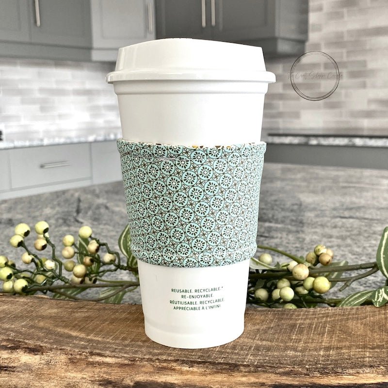 Coffee Mug Cozy | Sustainable Tumbler Sleeve | Unique Gift for Tea lover - The Craft Shoppe Canada