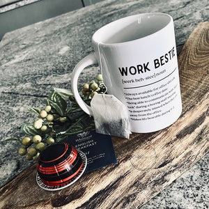 Coworker Mug | Funny Work Bestie Gift | Sarcastic Ceramic Mug - The Craft Shoppe Canada
