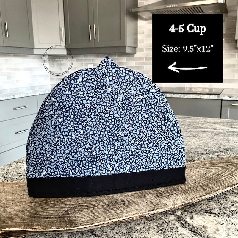 Tea Cozy | Blue Teapot Coffee Cozy - The Craft Shoppe Canada